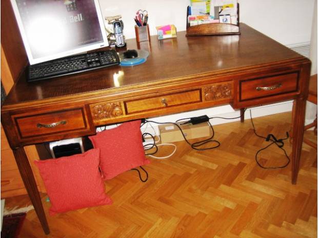 BUREAU MINISTRE ANCIEN EN CHENE Boulogne Billancourt BUREAU MINISTRE ANCIEN EN CHENE Boulogne Billancourt