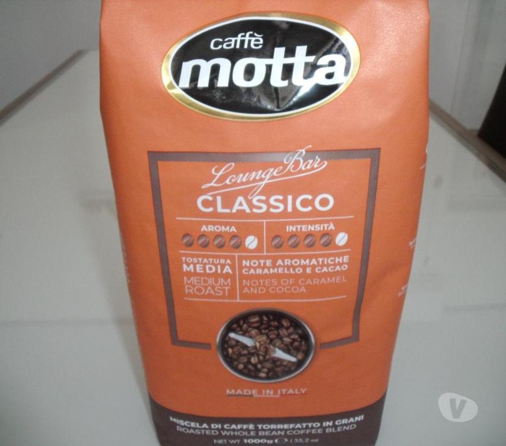 Vins - gastronomie Seraing Jemeppe - Photos Vivastreet CAFFE' MOTTA Café en grains 1 kg, café de qualité