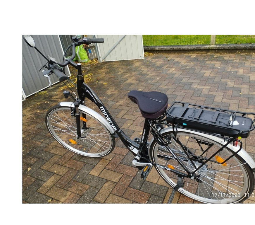 Matériel de sport Manage - Photos Vivastreet A vendre Vélo électrique Minerva Confort voyageur