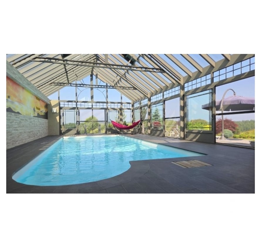 Annonce maison Bourseigne-Neuve - Photos Vivastreet 5575 Patignies : Magnifique propriété, 5ch-3sdb, piscine.