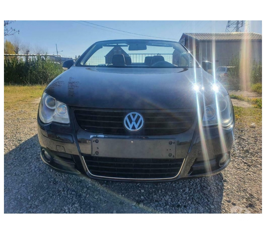 Voiture à vendre Pont-de-Loup - Photos Vivastreet Vw Eos 2.0tdi 140cv cuir rouge, airco digital, jantes alu17