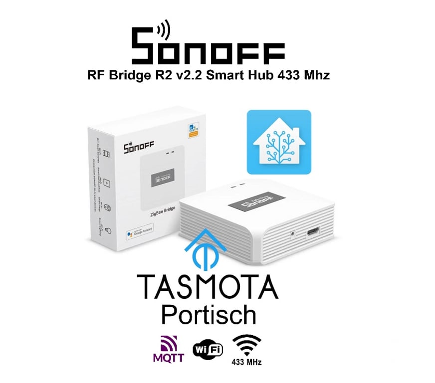 Informatique Libramont - Photos Vivastreet Sonoff RF BridgeR2 WiFi 433MHz Tasmota Home Assistant (MQTT)