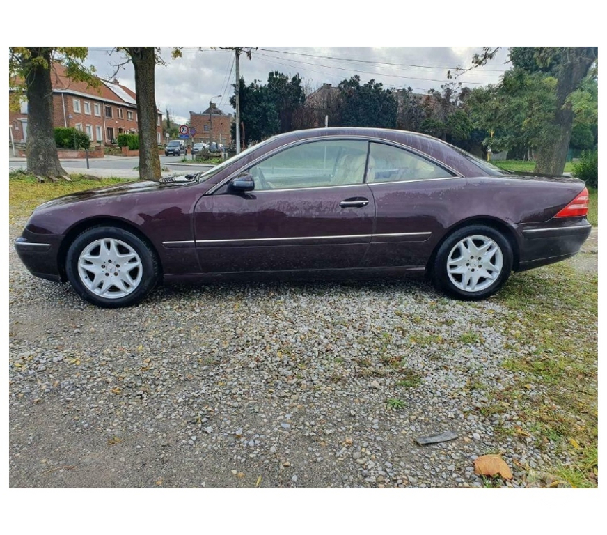 Voiture à vendre Pont-de-Loup - Photos Vivastreet Mercedes CL500 306cv v8 Cuir Beige, Airco, Jantes, Cruise