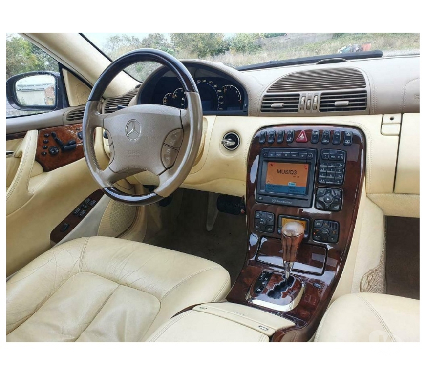 Voiture à vendre Pont-de-Loup - Photos Vivastreet Mercedes CL500 306cv v8 Cuir Beige, Airco, Jantes, Cruise