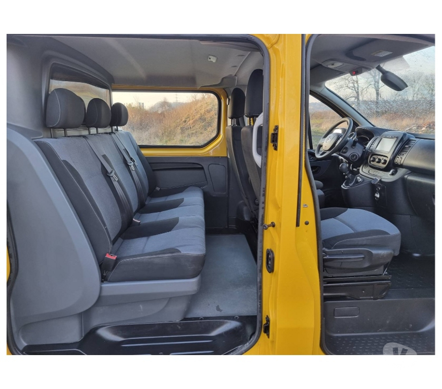 Véhicules commerciaux & utilitaires d'occasion Pont-de-Loup - Photos Vivastreet Opel Vivaro Maxi Double cabine 2019 1.6cdti Biturbo Gps Ac..