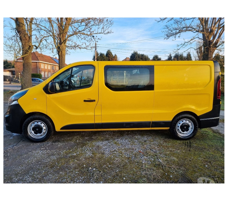 Véhicules commerciaux & utilitaires d'occasion Pont-de-Loup - Photos Vivastreet Opel Vivaro Maxi Double cabine 2019 1.6cdti Biturbo Gps Ac..