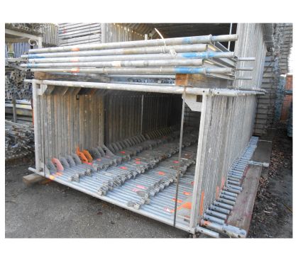 Matériel Cité Administrative De L'Etat Bruxelles (Brussels) - Photos Vivastreet Echafaudage d’occasion facadier pour maçon: 50m² Layher 