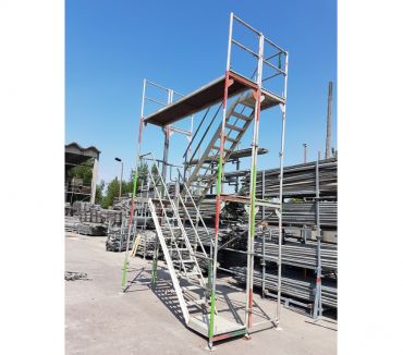 Matériel agricole Cité Administrative De L'Etat Bruxelles (Brussels) - Photos Vivastreet Tour d'escaliers d'occasion 10m Layher facadier