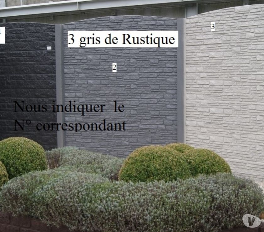 Photos Vivastreet CLOTURE BETON DECO