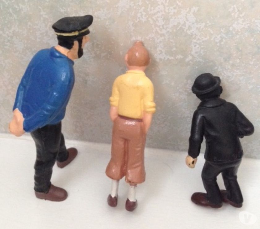 TINTIN FIGURINE PVC 8cm - 'HADDOCK' - par HERGE/BULLY 1990 - TTBE