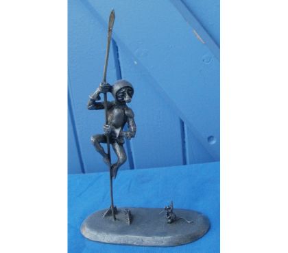 Décoration-Art-Antiquité Montauban Tarn-et-Garonne - Photos Vivastreet Figurine étain Michel LAUDE Small Warrior