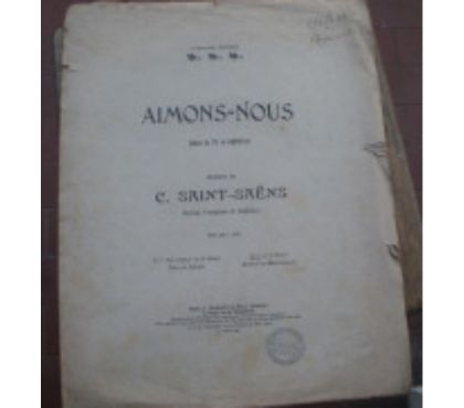 Collections Montauban Tarn-et-Garonne - Photos Vivastreet AIMONS NOUS Poésie de Th de Banville Musique de S. SAINT SA