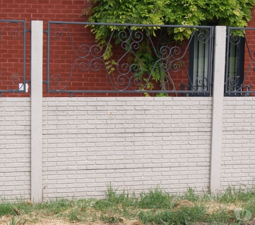 Photos Vivastreet cloture en béton décorative