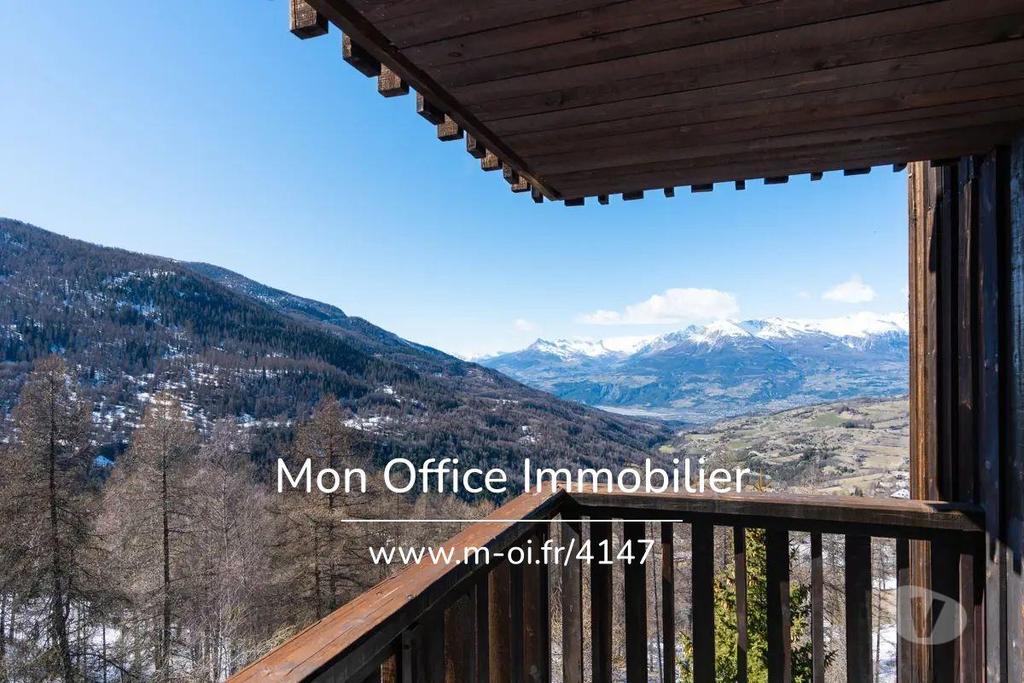 Appartement T1 à vendre aux Orres 1650 avec vue imprenable sur les montagnes et le lac - Réf 4147-BAU