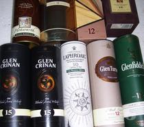 9 Boites Vide Whisky pour Collectionneur