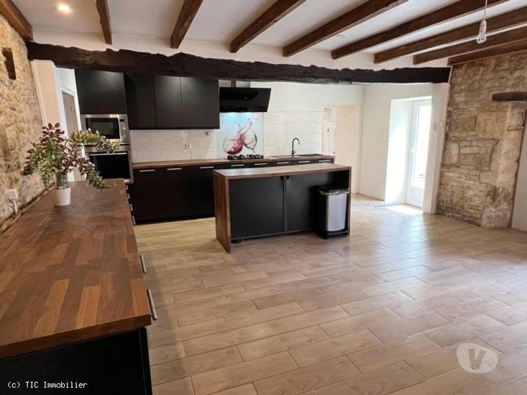 Vente Maison Charente Villefagnan - 16240 - Photos Vivastreet Jolie Maison 2 Chambres et Terrain Clos de Murs