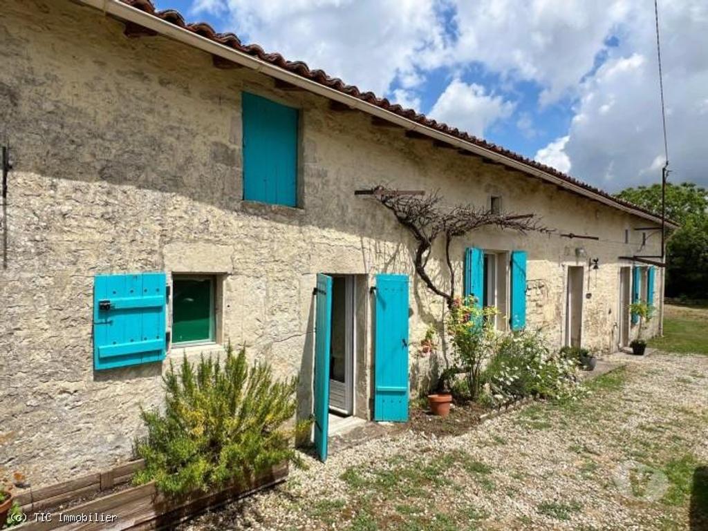 Vente Maison Charente Villefagnan - 16240 - Photos Vivastreet Jolie Maison 2 Chambres et Terrain Clos de Murs