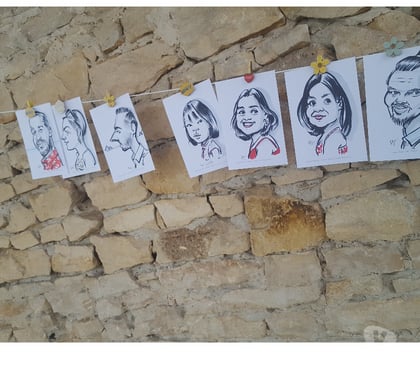 Organisations d'evènements Grenoble Grenoble - Photos Vivastreet Caricaturiste, l'artiste de votre Mariage en ISERE