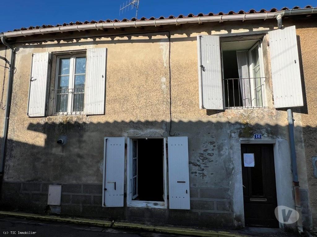 Vente Maison Charente Ruffec - 16700 - Photos Vivastreet Ruffec, Maison De Ville A Vendre Avec Jardin