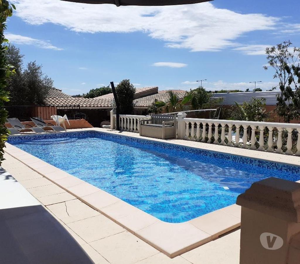 location saisonniere Pyrénées-Orientales Canet en Roussillon - 66140 - Photos Vivastreet Bel Villa Pyrénées Oriental Climat *Pisc. privé 10x4m
