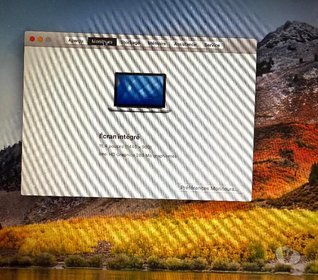 Informatique Nord Wasquehal - 59290 - Photos Vivastreet MacBook Pro 15 pouces (à réparer)