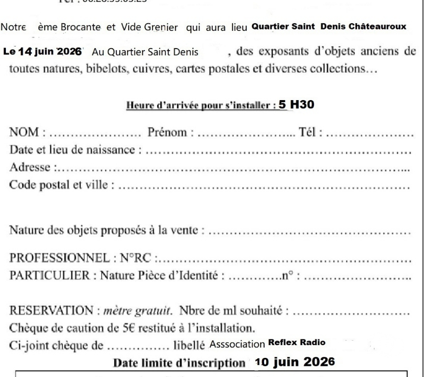 Vides greniers - Brocantes Indre Chateauroux - 36000 - Photos Vivastreet 8 ème Vide Grenier & Brocante