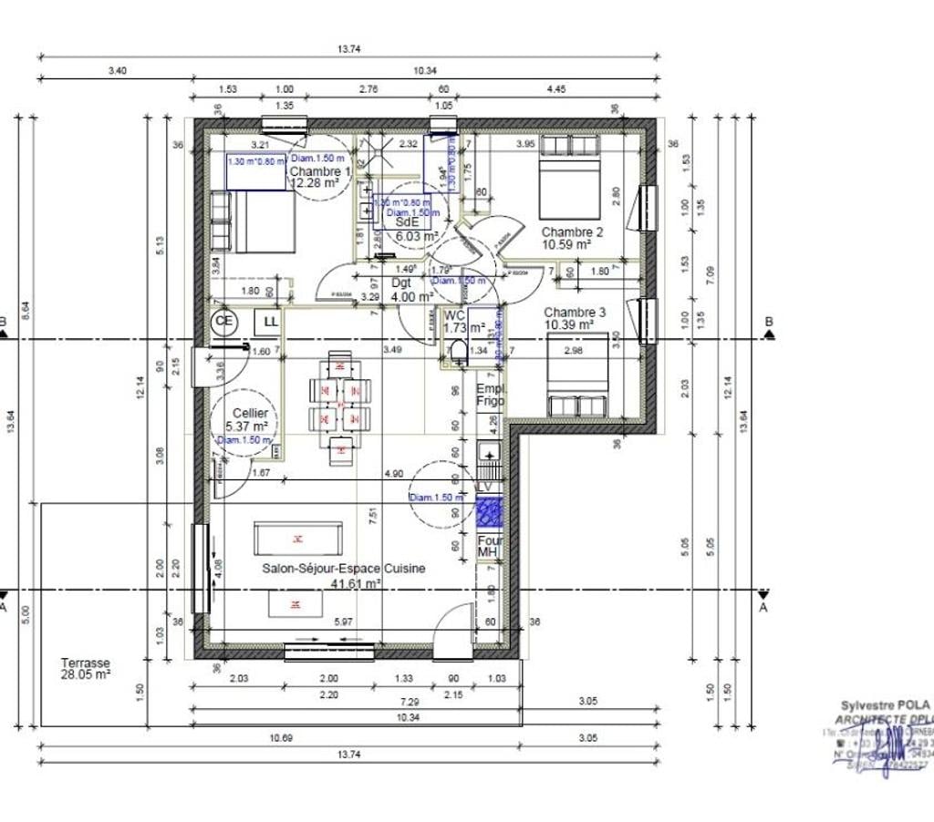 Vente Maison Charente Vars - 16330 - Photos Vivastreet Maison neuve à construire 92 m² avec PC obtenu