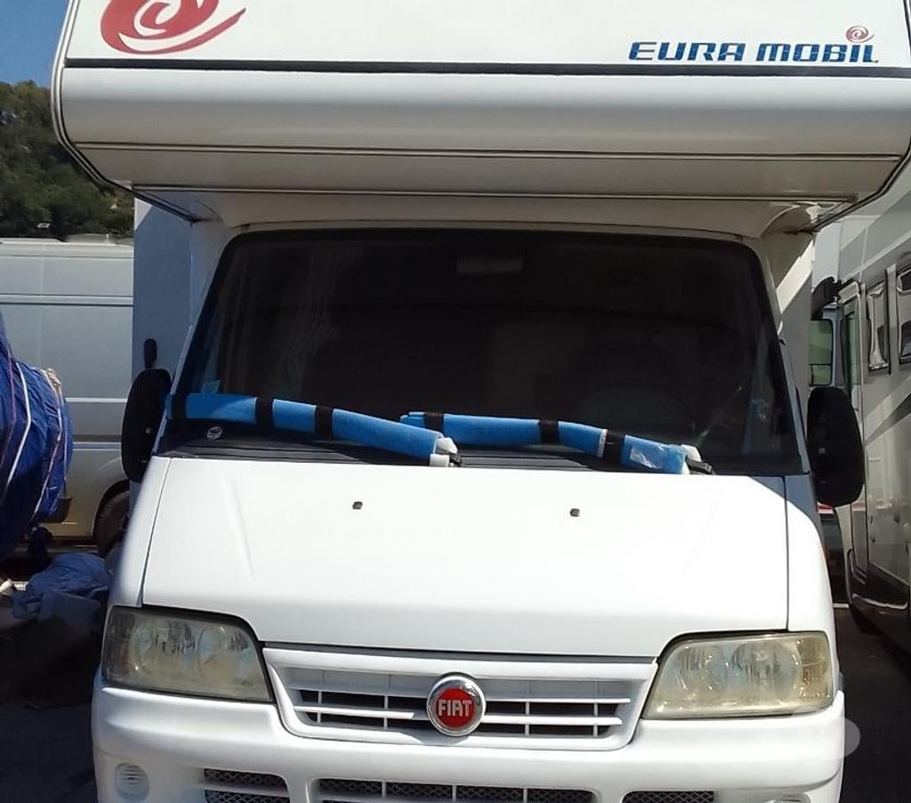 Camping car occasion Alpes-Maritimes Nice - Photos Vivastreet Camping-car d'occasion Fiat Ducato. Monter sur Eura mobile