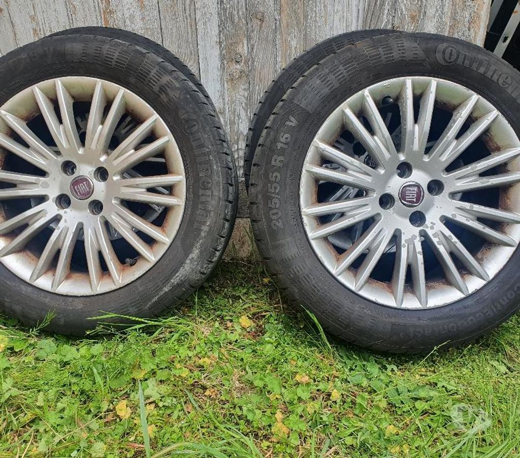 Pièces et services auto Loire St Etienne - Photos Vivastreet 4 roues Alu Fiat 205 55 16 Conti