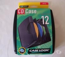 Etui Case Logic peut contenir 12 CD & DVD ou 6 avec livrets