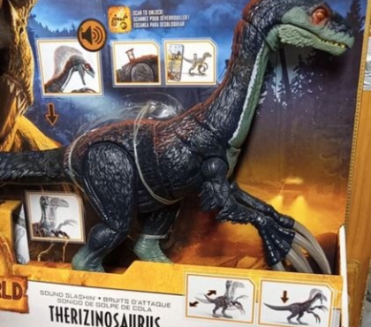 Jeux jouets occasion Dun Dun - Photos Vivastreet 26€ Dinosaure Therizinosaurus Jurassic World (Mattel)