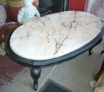 Photos Vivastreet Table basse noire et marbre blanc, promotion