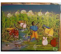 Peinture origine Antilles