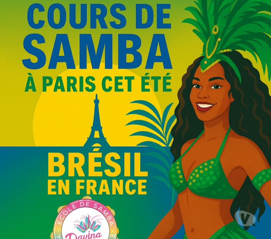 Musique - Théâtre - Danse Paris Paris 20ème ardt - 75020 - Photos Vivastreet Cours de Samba danses brésiliennes Stage d'été à Paris