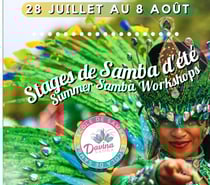 Cours de Samba danses brésiliennes Stage d'été à Paris