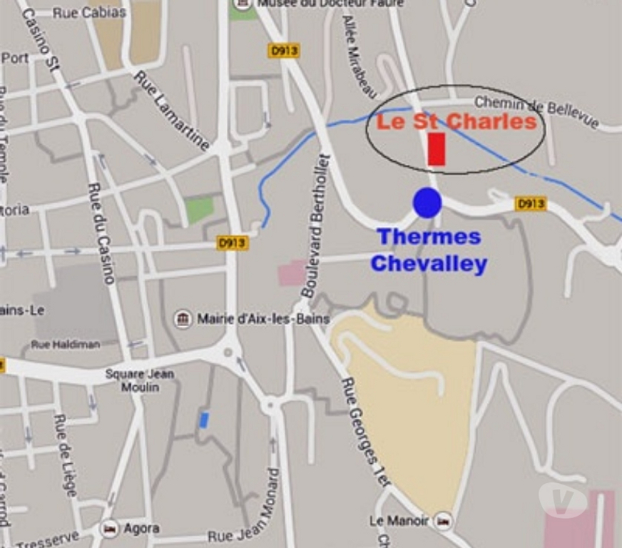 location saisonniere Savoie Aix les Bains - 73100 - Photos Vivastreet Joli studio + garage cure 50 m Thermes Chevalley