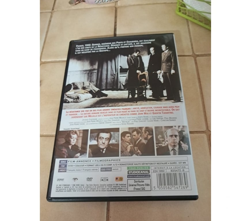 DVD occasion Moselle Hauconcourt - 57280 - Photos Vivastreet DVD l'armée des ombres film cinéma simone signoret lino