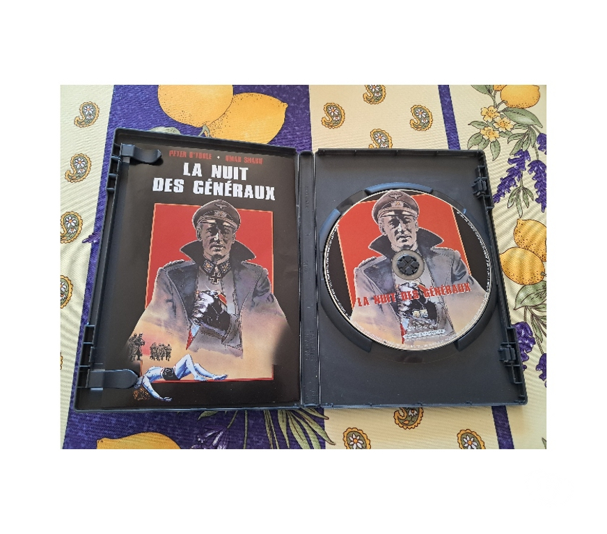 DVD occasion Moselle Maizières-lès-Metz - 57280 - Photos Vivastreet DVD La nuit des generaux guerre peter otoole omar sharif