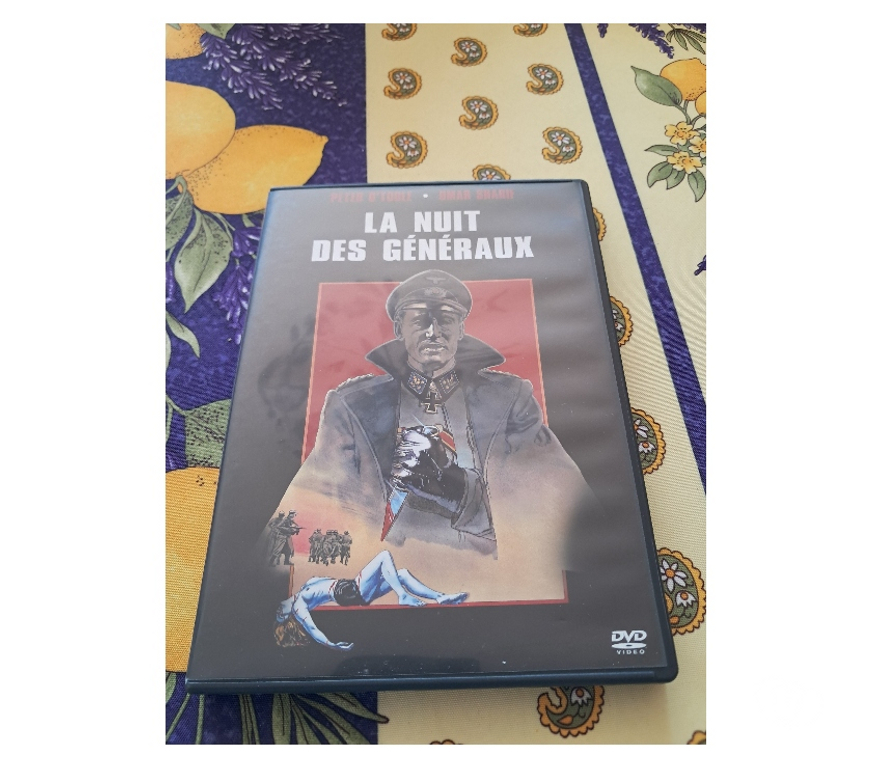 DVD occasion Moselle Maizières-lès-Metz - 57280 - Photos Vivastreet DVD La nuit des generaux guerre peter otoole omar sharif