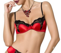Passion - Ensemble de lingerie Rouge - Polina - Taille L XL