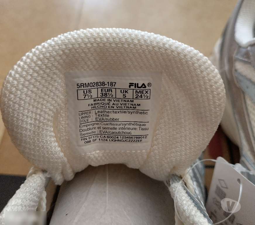 Chaussures Nord Thiant - 59224 - Photos Vivastreet FILA Ray Tracer Femme 38 1 2