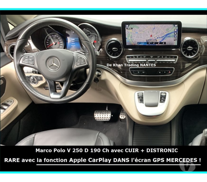 Voiture d'occasion Loire-Atlantique Nantes - Photos Vivastreet Mercedes Marco Polo V 250D Apple CarPlay Westfalia NANTES