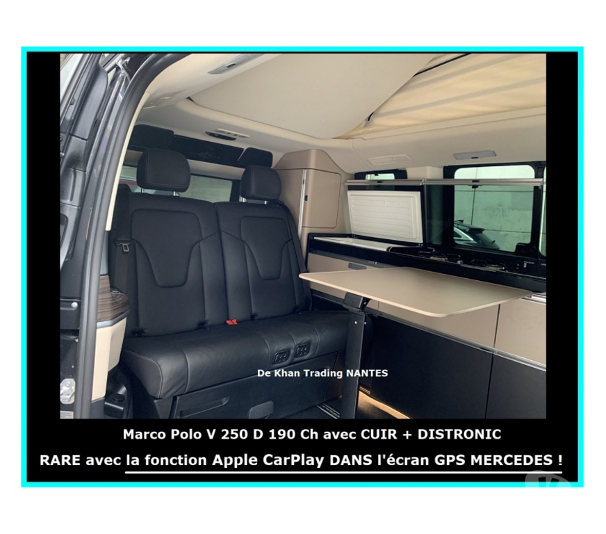 Voiture d'occasion Loire-Atlantique Nantes - Photos Vivastreet Mercedes Marco Polo V 250D Apple CarPlay Westfalia NANTES