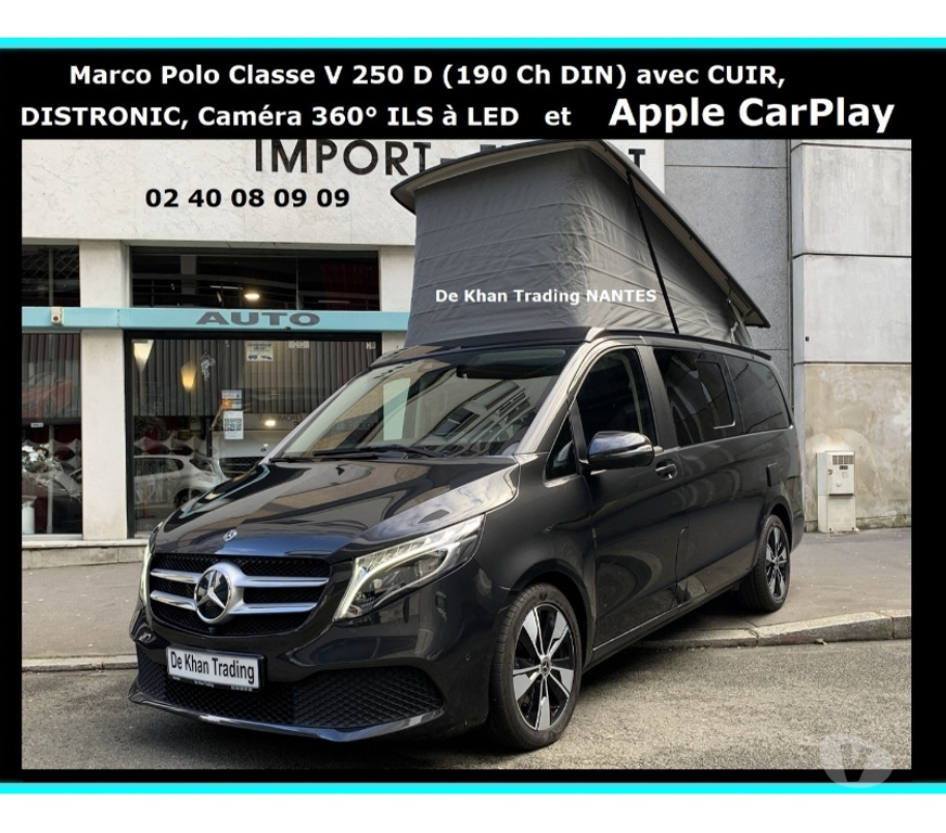 Voiture d'occasion Loire-Atlantique Nantes - Photos Vivastreet Mercedes Marco Polo V 250D Apple CarPlay Westfalia NANTES