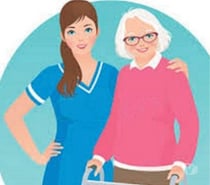Aide et accompagnement aux personnes âgées.