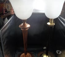 2 lampes Mazda année 30 50