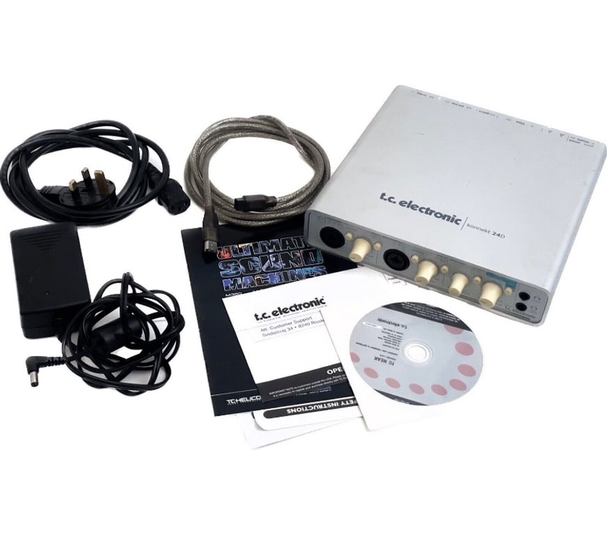 Instruments de musique Bas-Rhin Mommenheim - 67670 - Photos Vivastreet TC Electronic konnekt 24d Interface Audio-Emballée