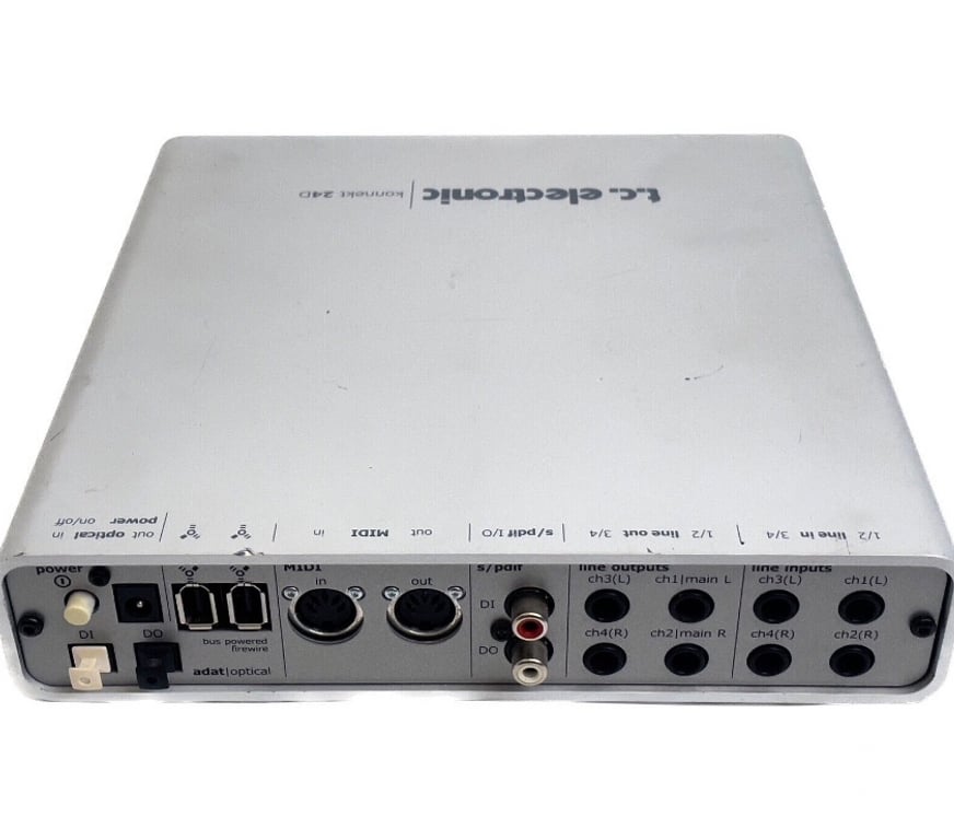 Instruments de musique Bas-Rhin Mommenheim - 67670 - Photos Vivastreet TC Electronic konnekt 24d Interface Audio-Emballée