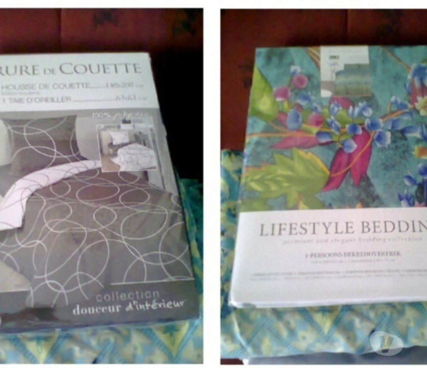Ameublement & art de la table Alpes-Maritimes Nice - Photos Vivastreet Lot de 3 jolies housses de couettes neuves