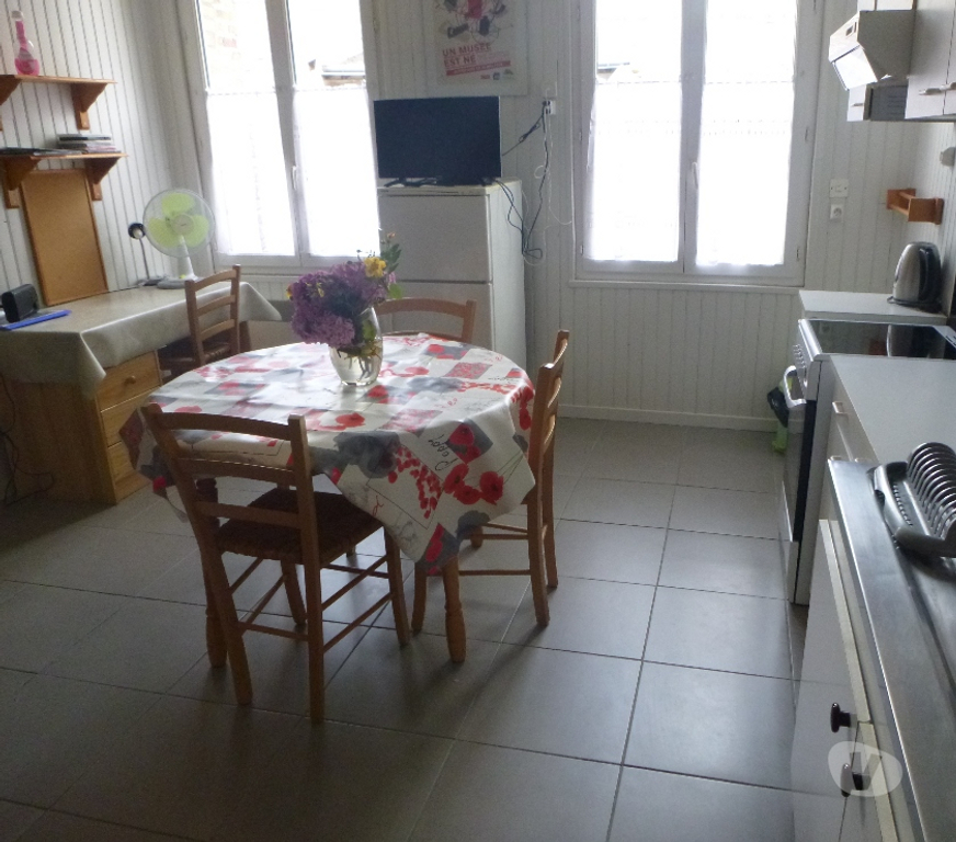 location saisonniere Seine-Maritime Dieppe - Photos Vivastreet 9-16 août Dieppe, studio 2 pers, wifi, jardin, barbecue